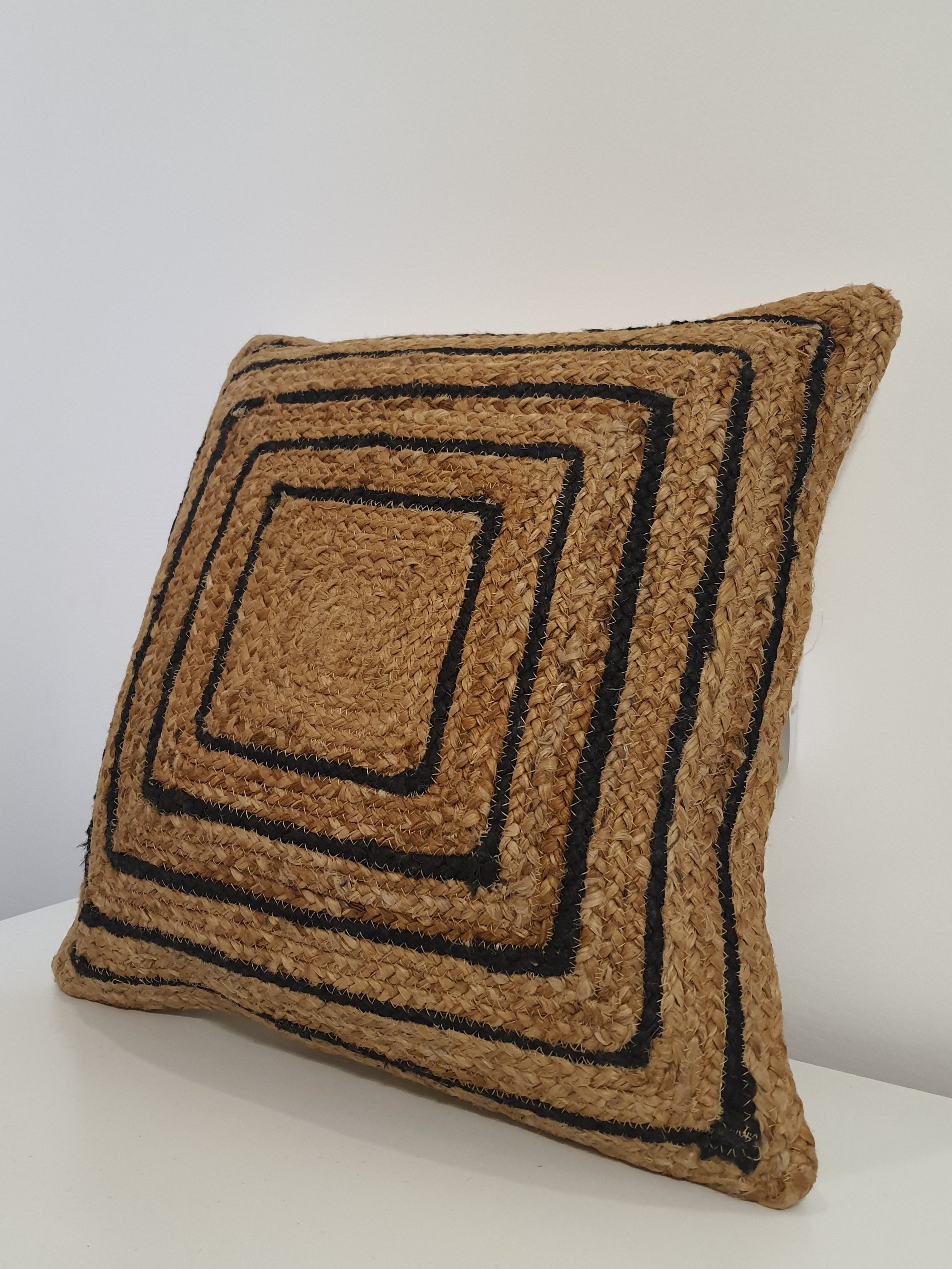 Square Jute Cushion