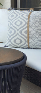 Navy Blue Double-Sided Stool