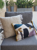 Abstract-Patterned Cushion