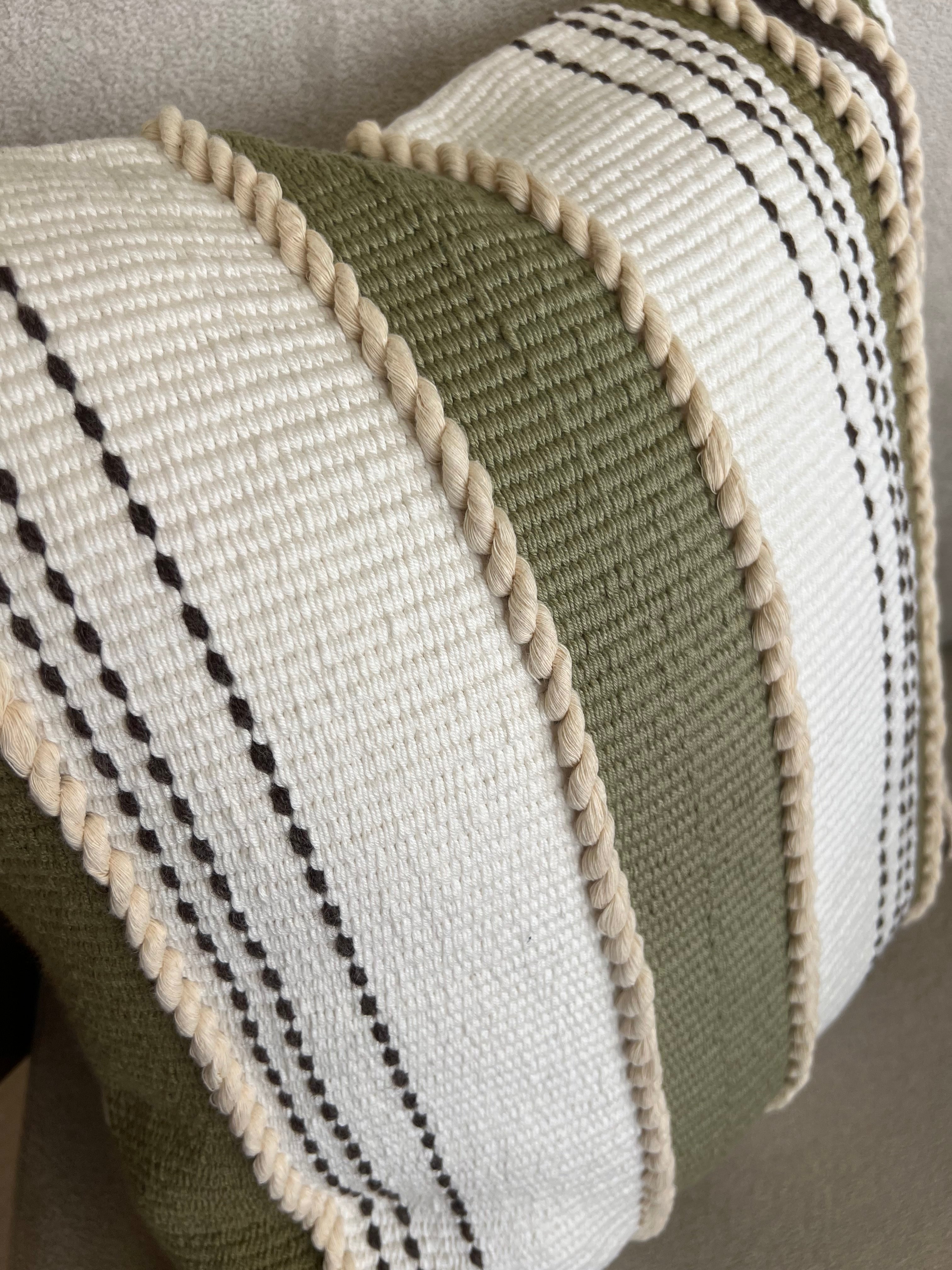 Shades of Green Cushion